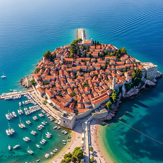 Primošten: eine Perle an Kroatiens Küste