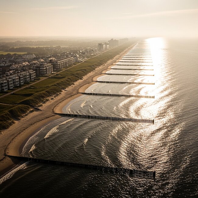 Blick über Börgerende-Rethwisch