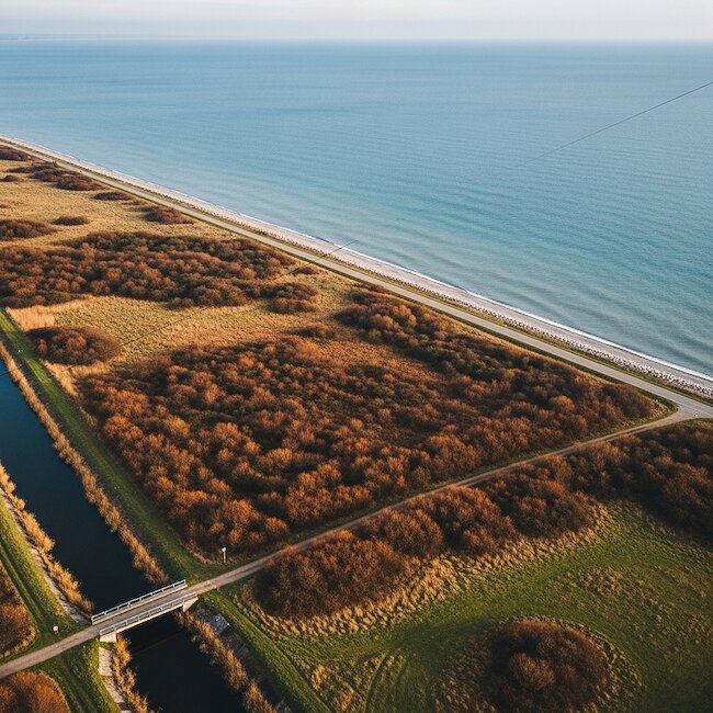 Küstenlinie bei Börgerende-Rethwisch