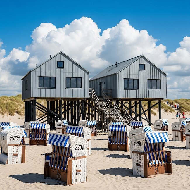 Ferienwohnugen und Ferienhäuser in Schleswig-Holstein für Ihren Urlaub in St. Peter Ording