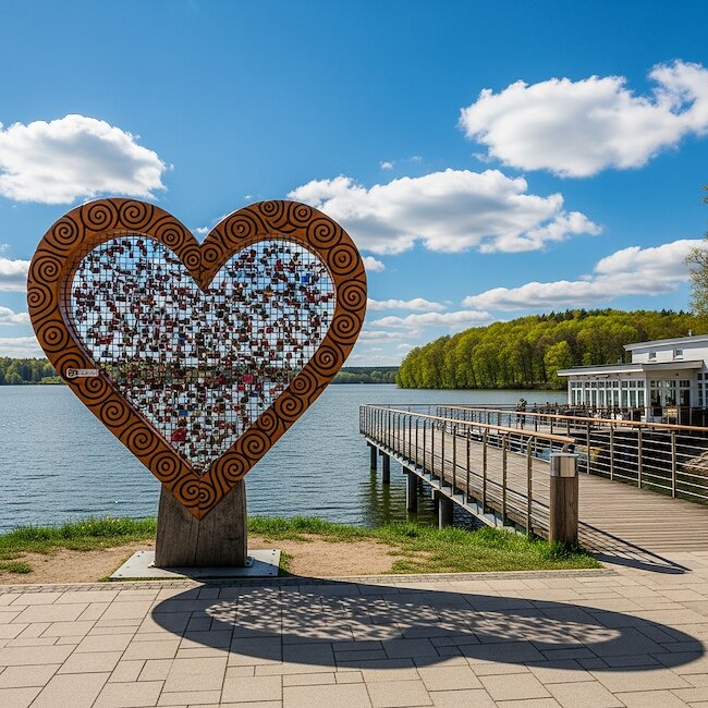 Urlaub in Schleswig-Holsstein an der Diekseepromenade in Malente