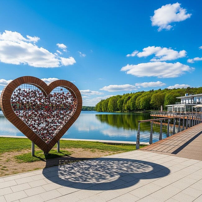 Urlaub in Schleswig-Holsstein an der Diekseepromenade in Malente