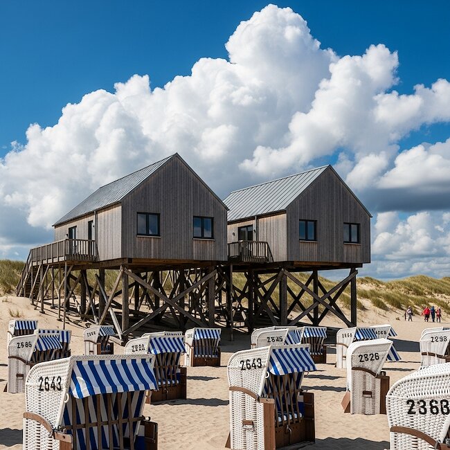 Ferienwohnugen und Ferienhäuser in Schleswig-Holstein für Ihren Urlaub in St. Peter Ording