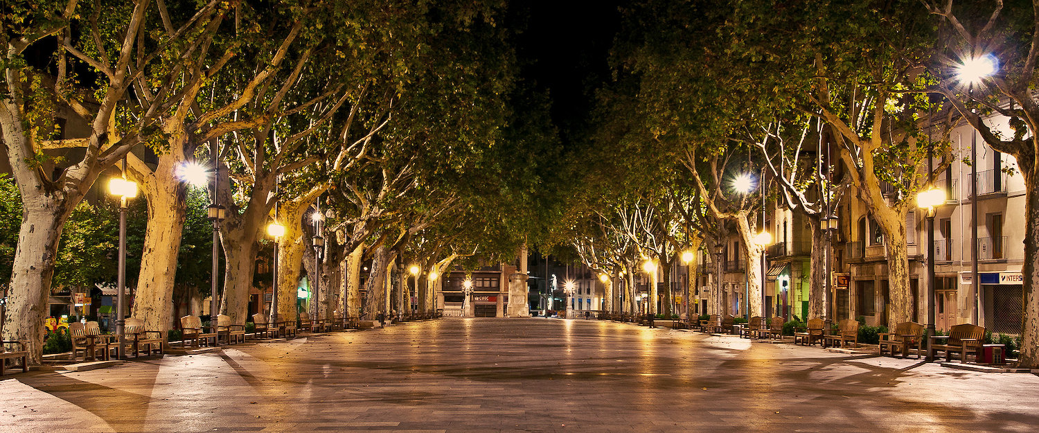 La rambla de Figueras La rambla de Figueras