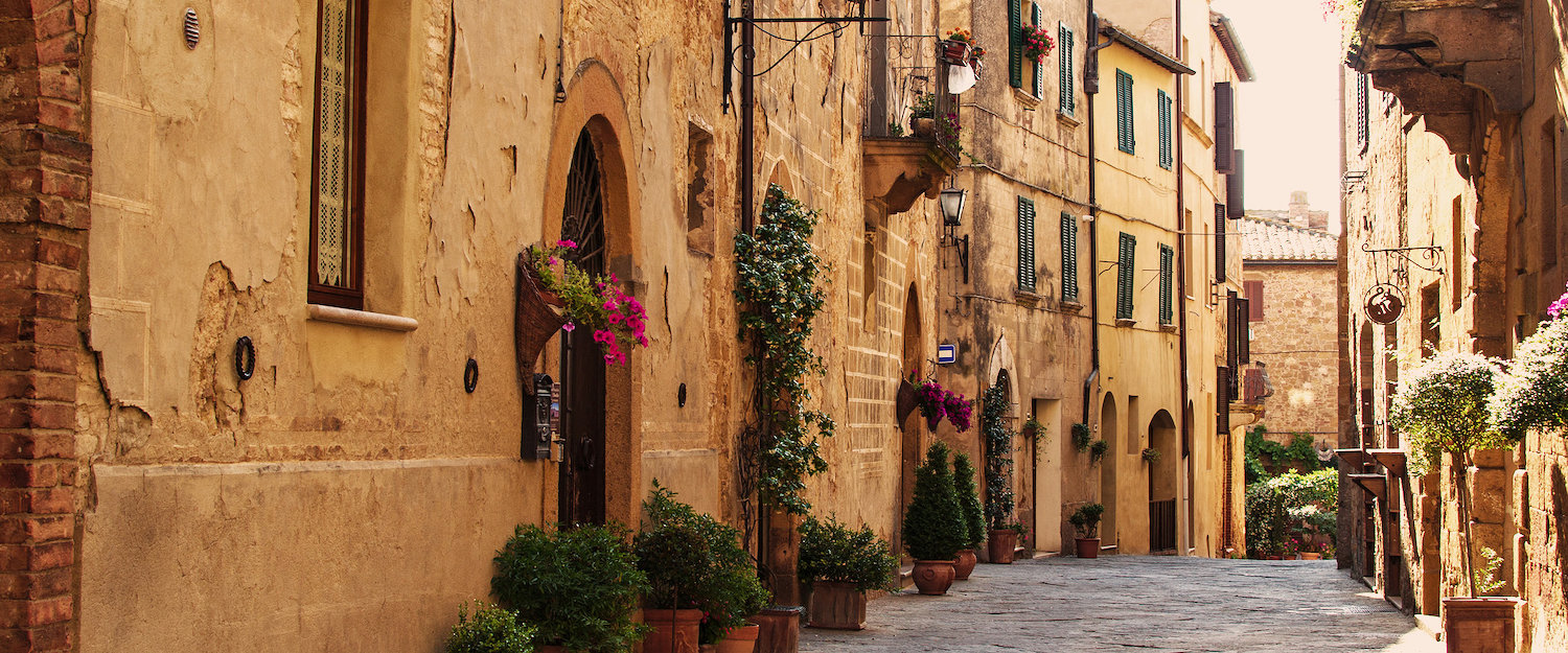 Vicolo di Pienza. Vicolo di Pienza.