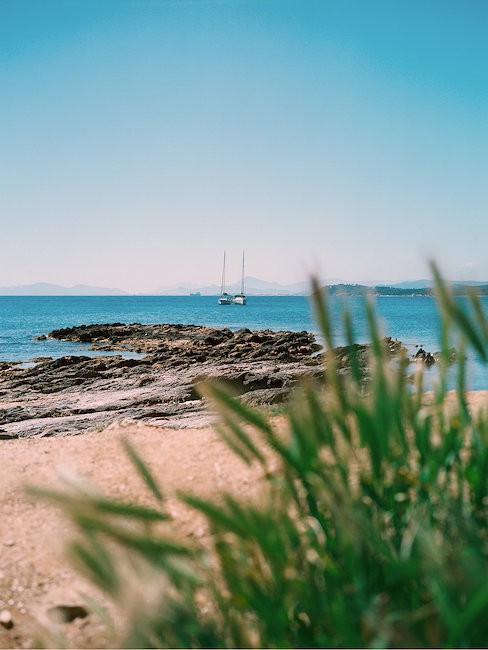 Vue sur mer,Bormes-les-Mimosas