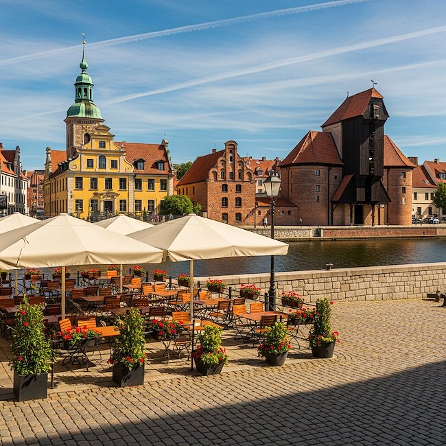 Alter Kran in Lüneburg