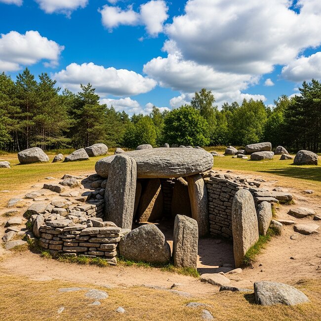 Das Hünenbett IV der Oldendorfer Totenstatt