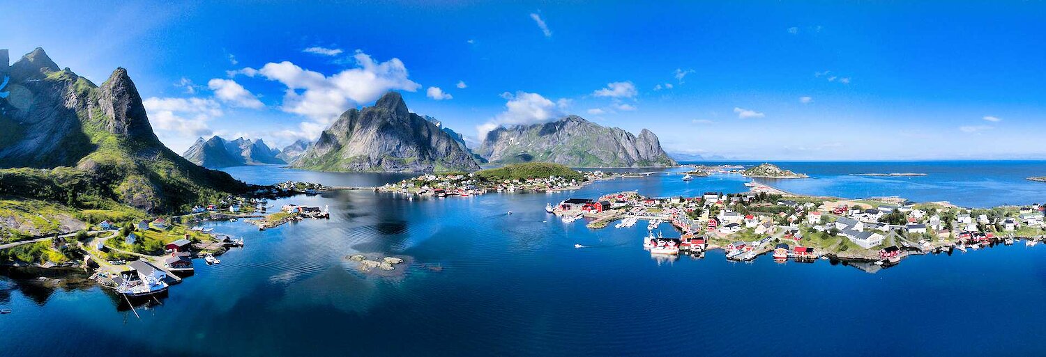 Ferienhäuser mit Sauna auf den Lofoten