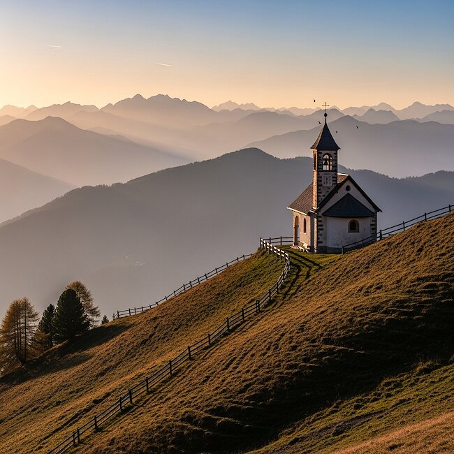 Kirche auf dem Wallberg am Tegernsee Kirche auf dem Wallberg am Tegernsee