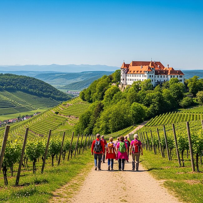 Wanderung zum Schloss Staufenberg