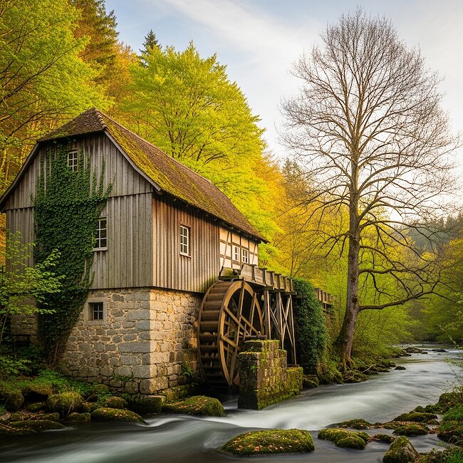 Wassermühle im Schwarzwald