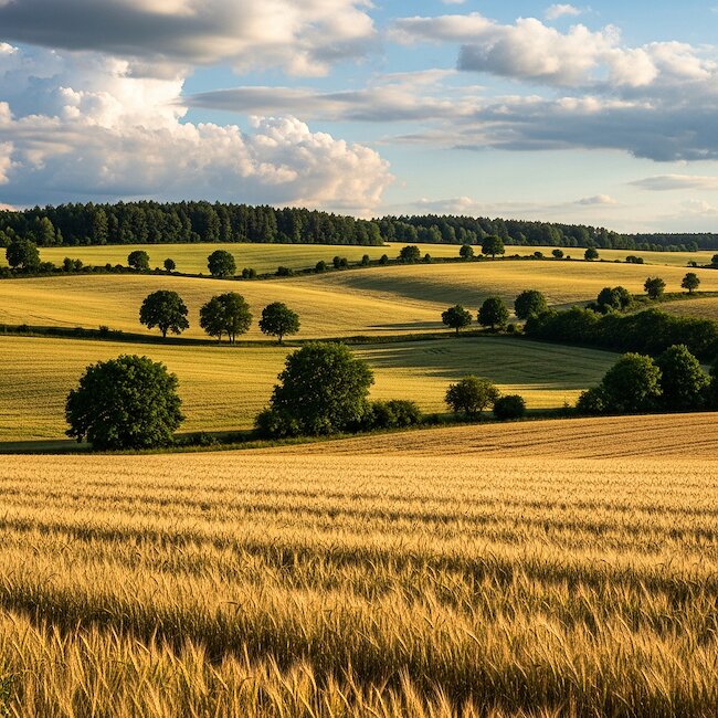 Weizenfelder bei Malente
