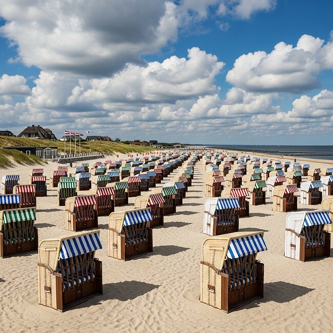 Strand und Strandpromenade im Ostseebad Dahme Strand und Strandpromenade im Ostseebad Dahme