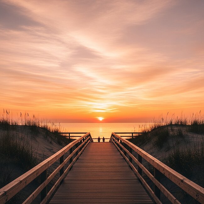 Weg zum Strand in Dierhagen