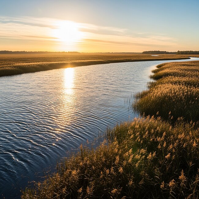 Abendstimmung am Bodstedter Bodden