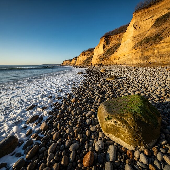 Steilküste zwischen Ahrenshoop und Wustrow