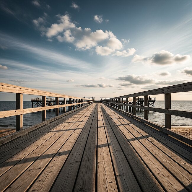 Seebrücke in Heiligenhafen