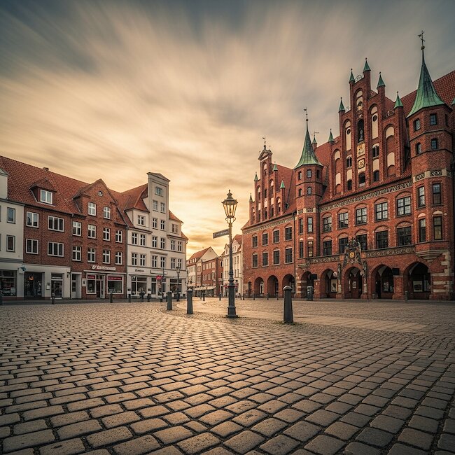 Marktplatz von Heiligenhafen