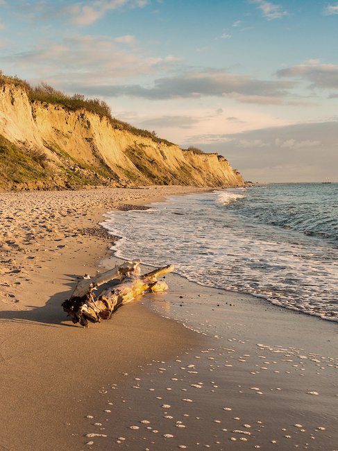 Der Strand von Zingst bei Sonnenuntergang Der Strand von Zingst bei Sonnenuntergang