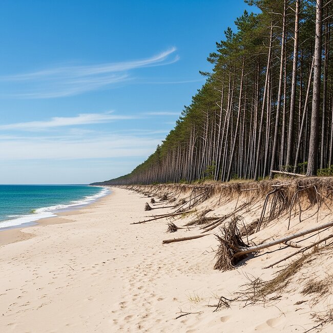 Weststrand bei Prerow Weststrand bei Prerow