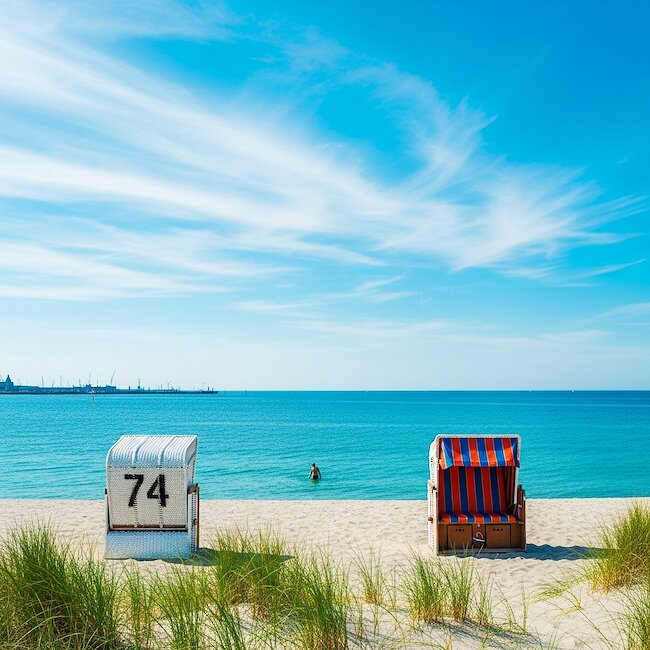 Strand in Eckernförde