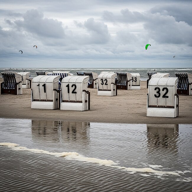 Strand in Damp an der Ostsee