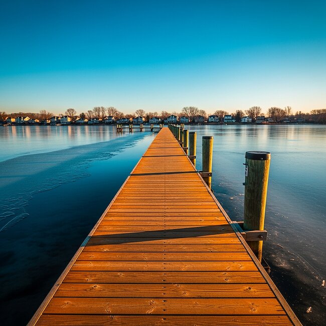 Blick auf den Breeger Bodden