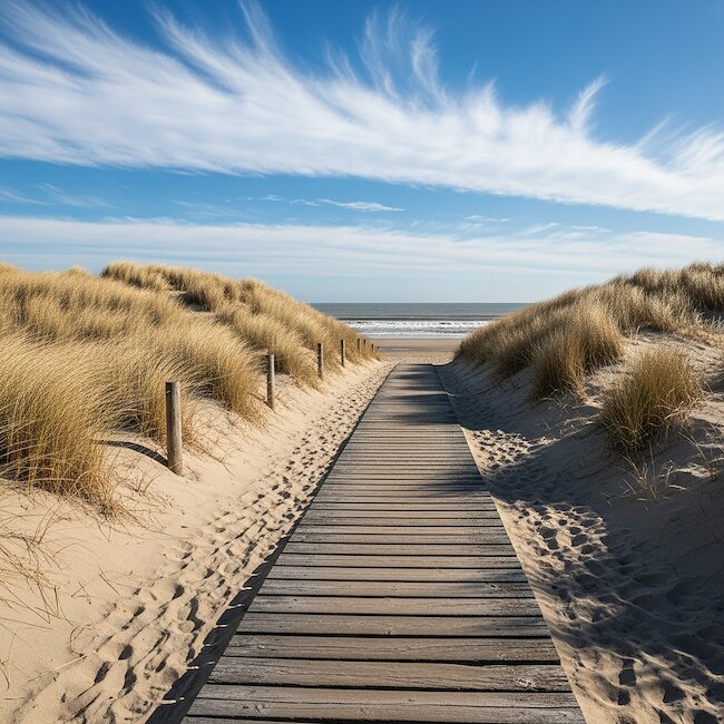 Strand auf Langeoog Strand auf Langeoog