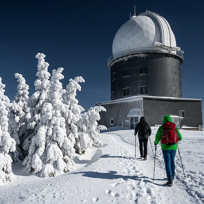 Winterwanderung am Großen Arber Winterwanderung am Großen Arber