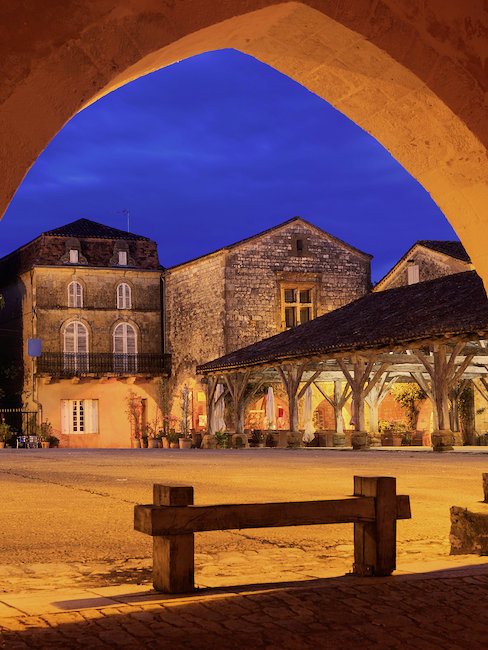 Historische Altstadt in Abendstimmung