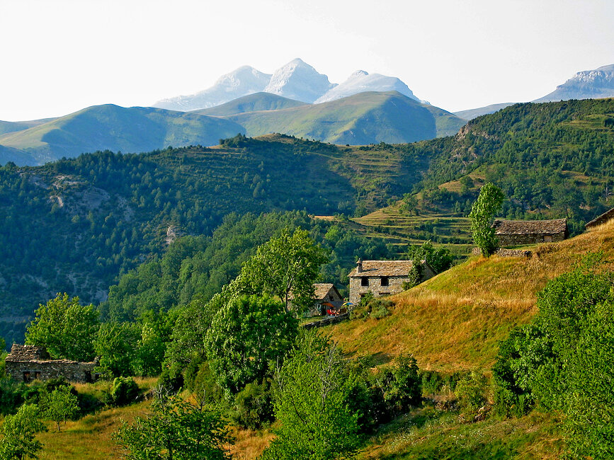 Casas rurales en Bestué, Huesca