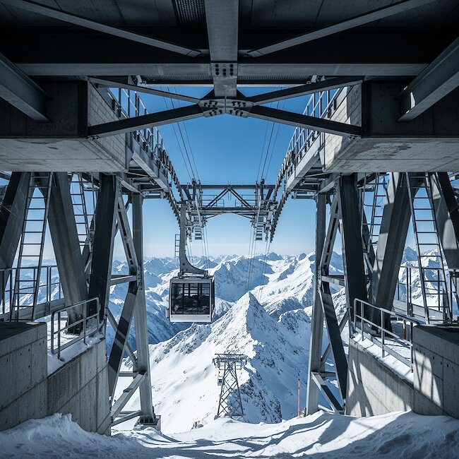 Gondelbahn bei Sölden