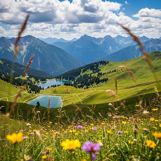 Seealpsee in Oberstdorf Seealpsee in Oberstdorf