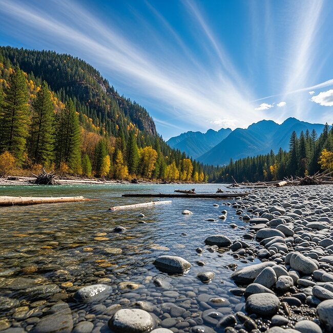 Iller bei Fischen im Allgäu