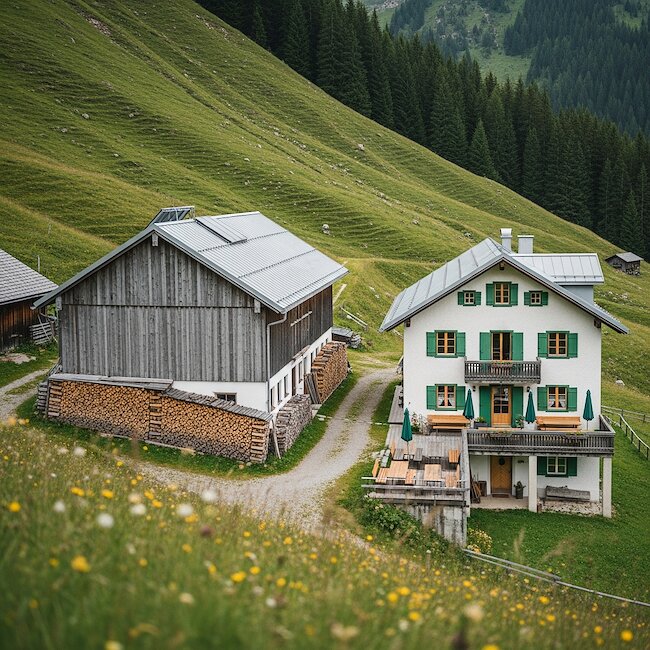 Hirschalpe bei Bad Hindelang Hirschalpe bei Bad Hindelang