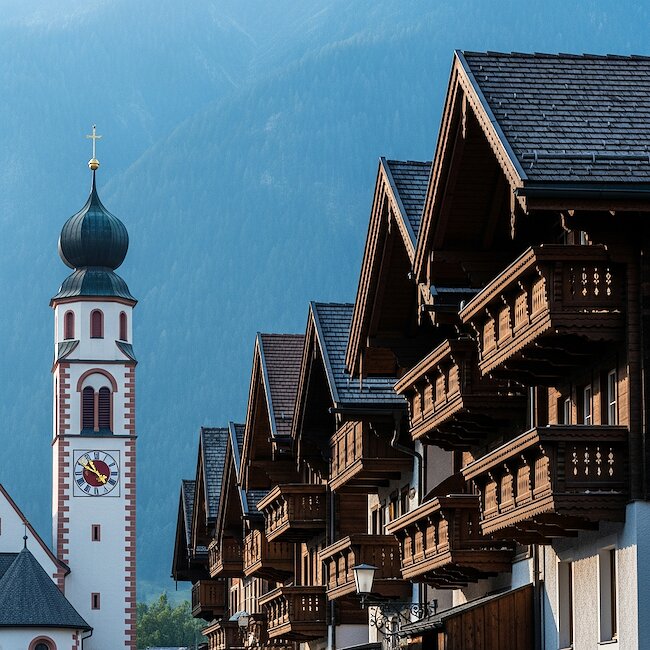 Historische Altstadt von Garmisch-Partenkirchen