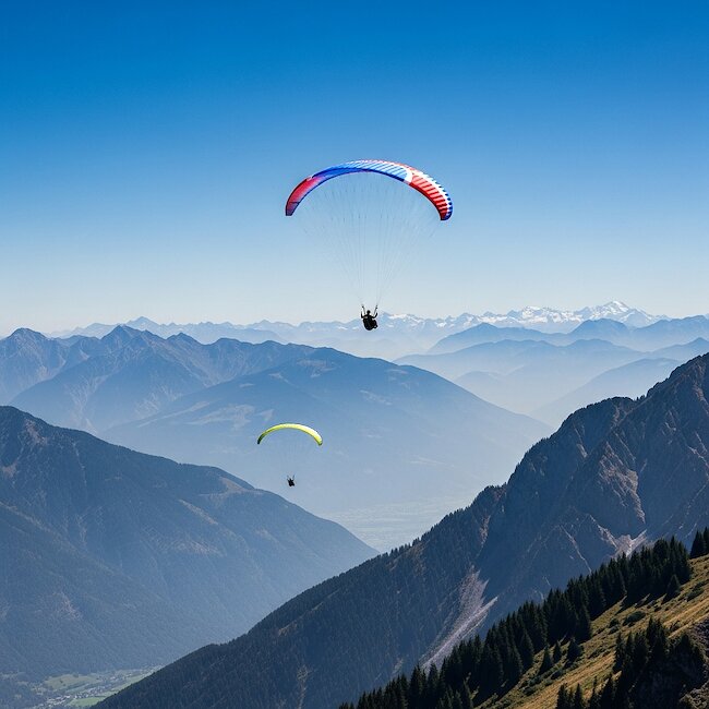 Paragliding in Oberstaufen