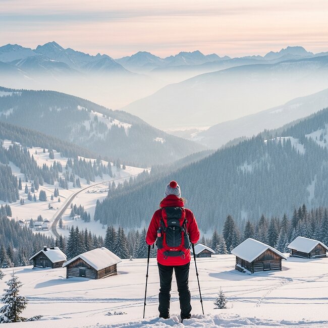 Oberstaufen im Winter