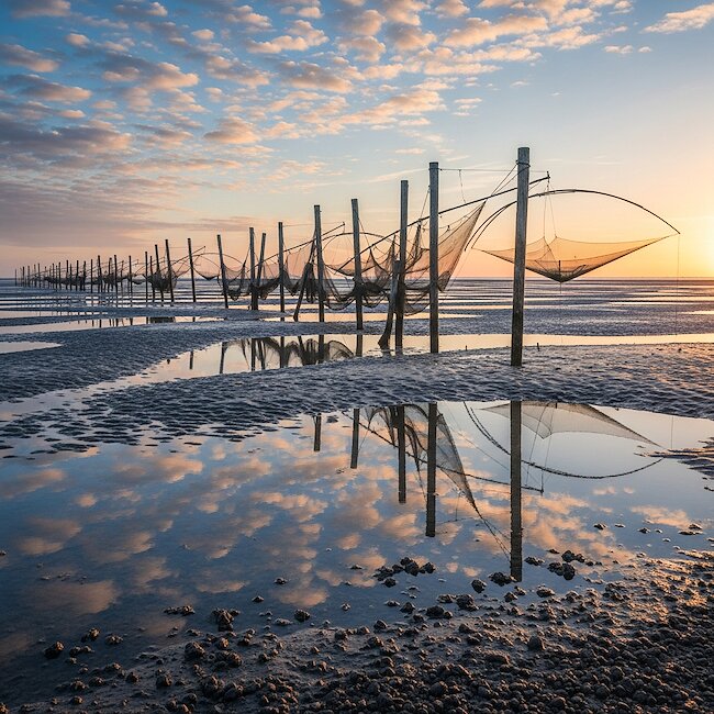 Fischgarten auf der Nordseeinsel Föhr Fischgarten auf der Nordseeinsel Föhr