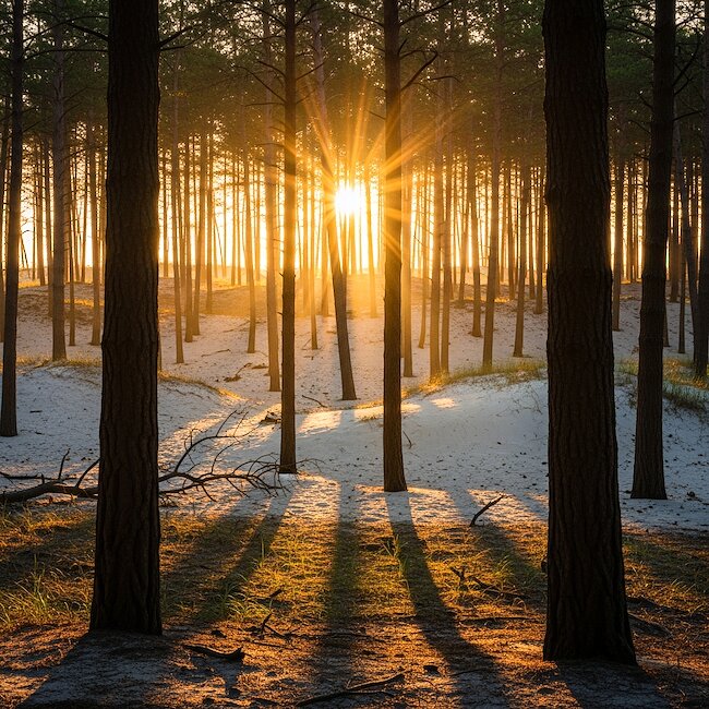 Kiefernwald auf Fischland-Darß-Zingst