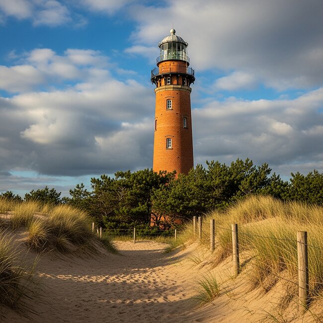 Leuchtturm auf Fischland-Darß-Zingst