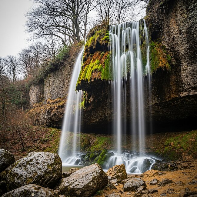 Dreimühlen Wasserfall bei Üxheim-Ahütte