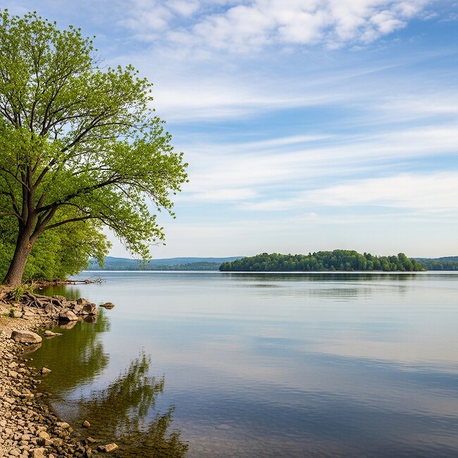 Moselufer bei Konz Moselufer bei Konz