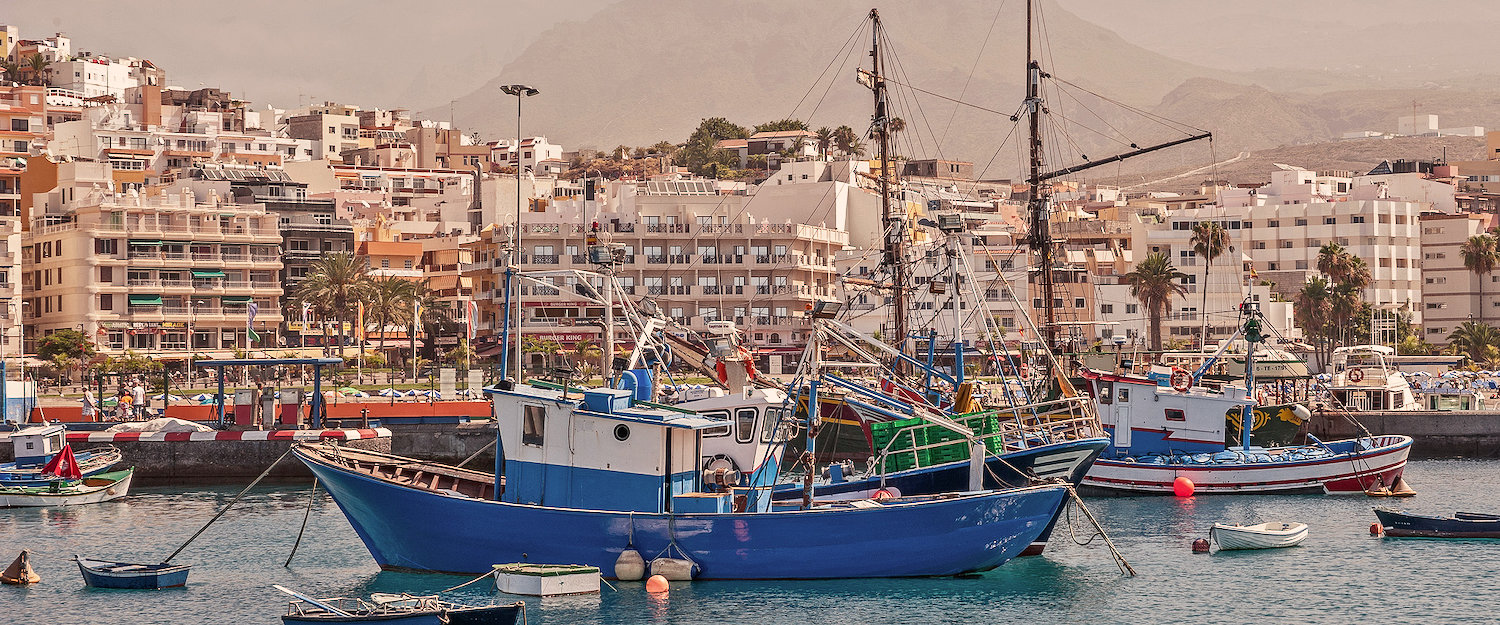Puerto y paseo marítimo de Los Cristianos Puerto y paseo marítimo de Los Cristianos