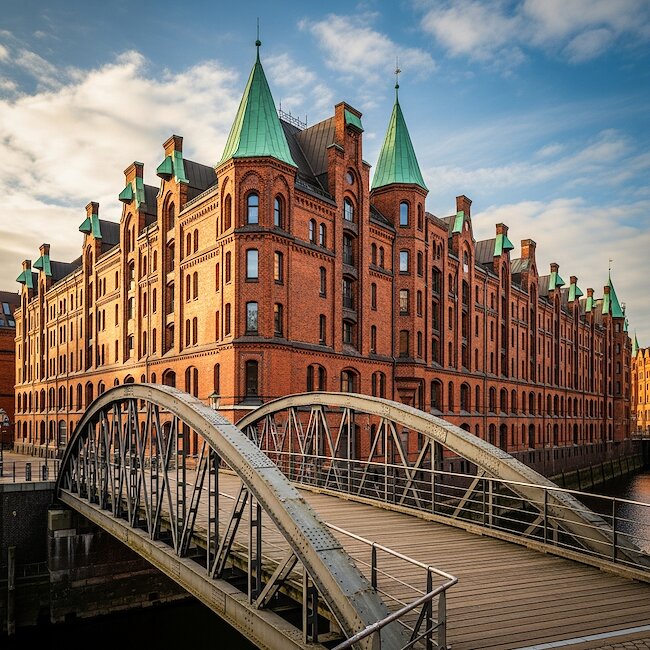 Speicherstadt in Hamburg