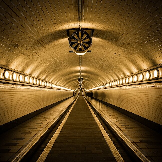 Elbtunnel in Hamburg