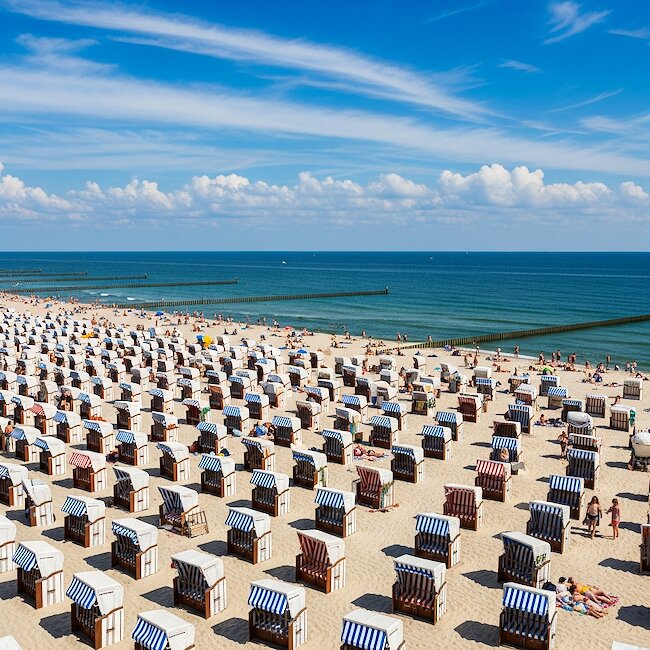 Strand von Heringsdorf