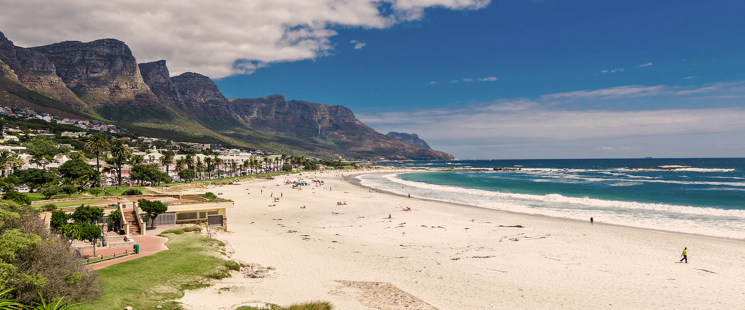 On the beach of Cape Town