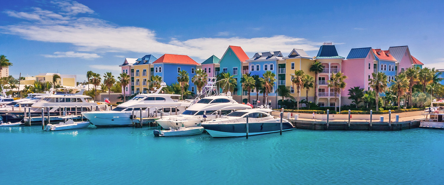 Hafen auf den Bahamas